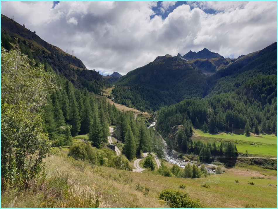 Anstieg Passo dell Invergneux